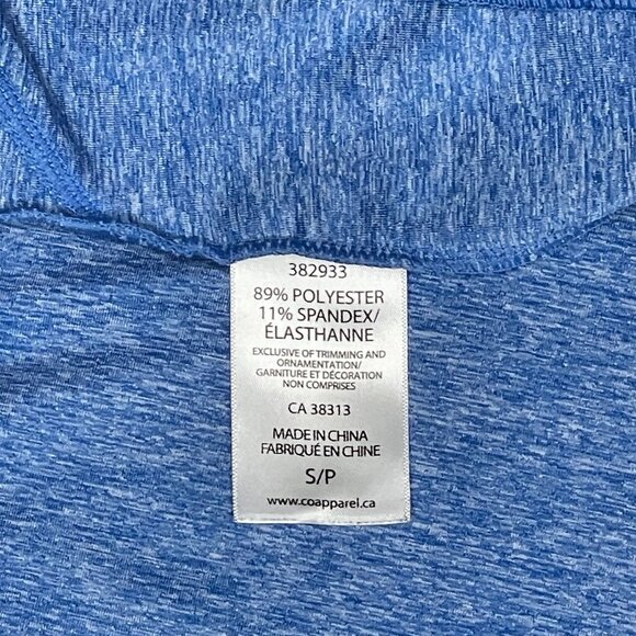 Tuff Athletics Blue Lightweight Full-Zip Jacket – Size Small - Picture 8 of 8